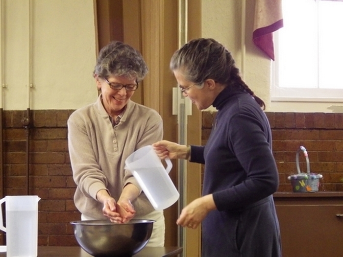 Maundy Thursday Hand Washing